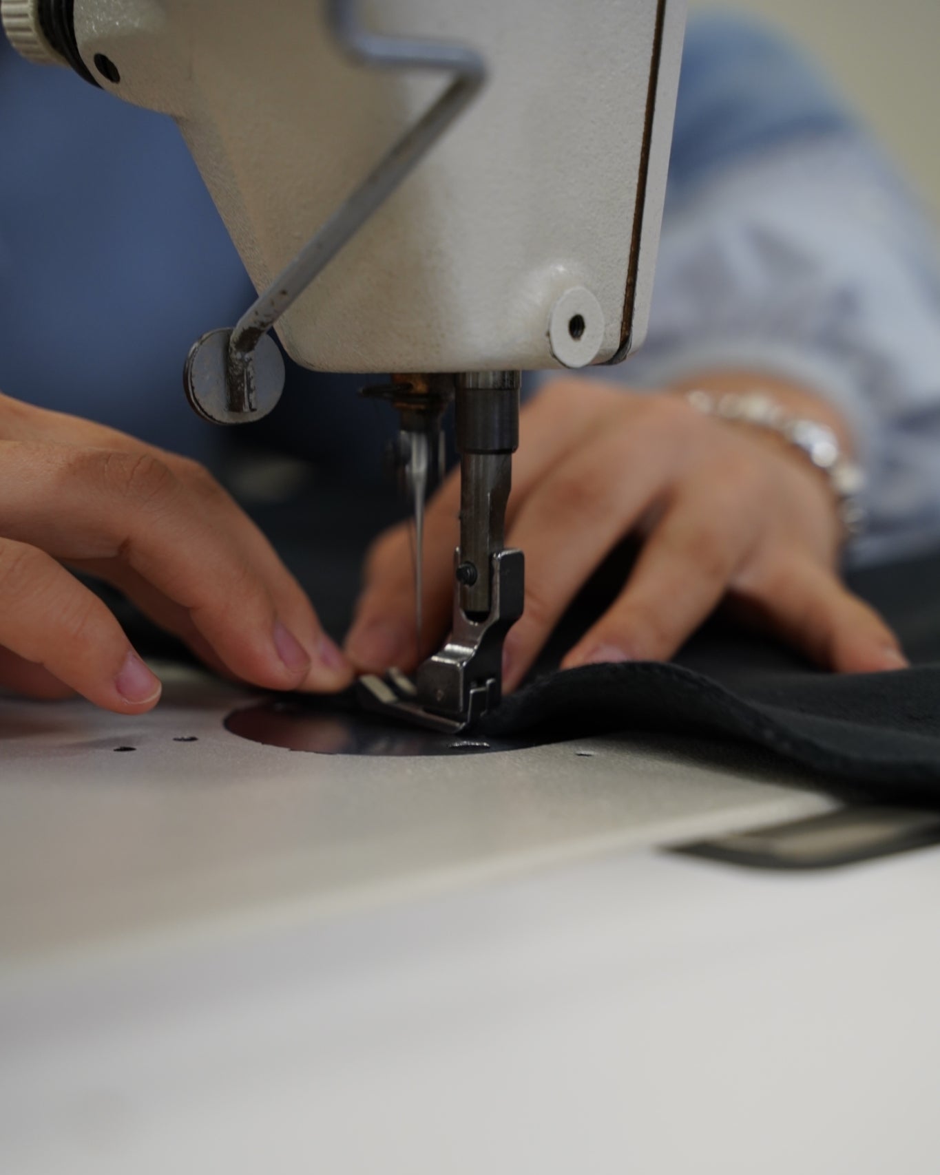 ウォッシュドコットン フーディドスウェットシャツ ブラック