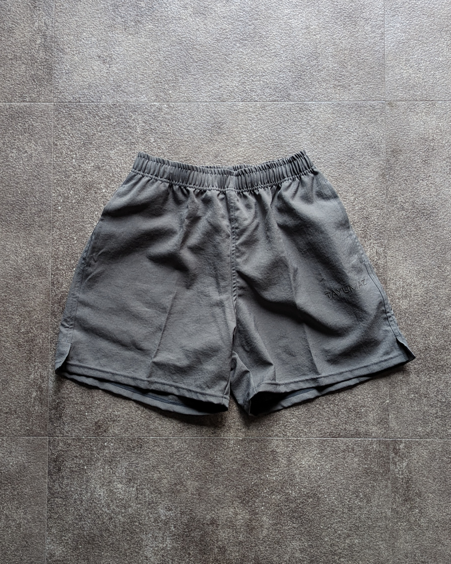 ベーシック ストレッチショートパンツ グレー