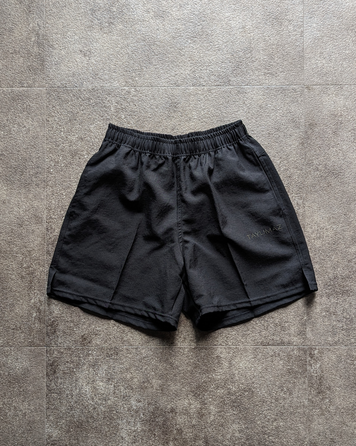 ベーシック ストレッチショートパンツ ブラック