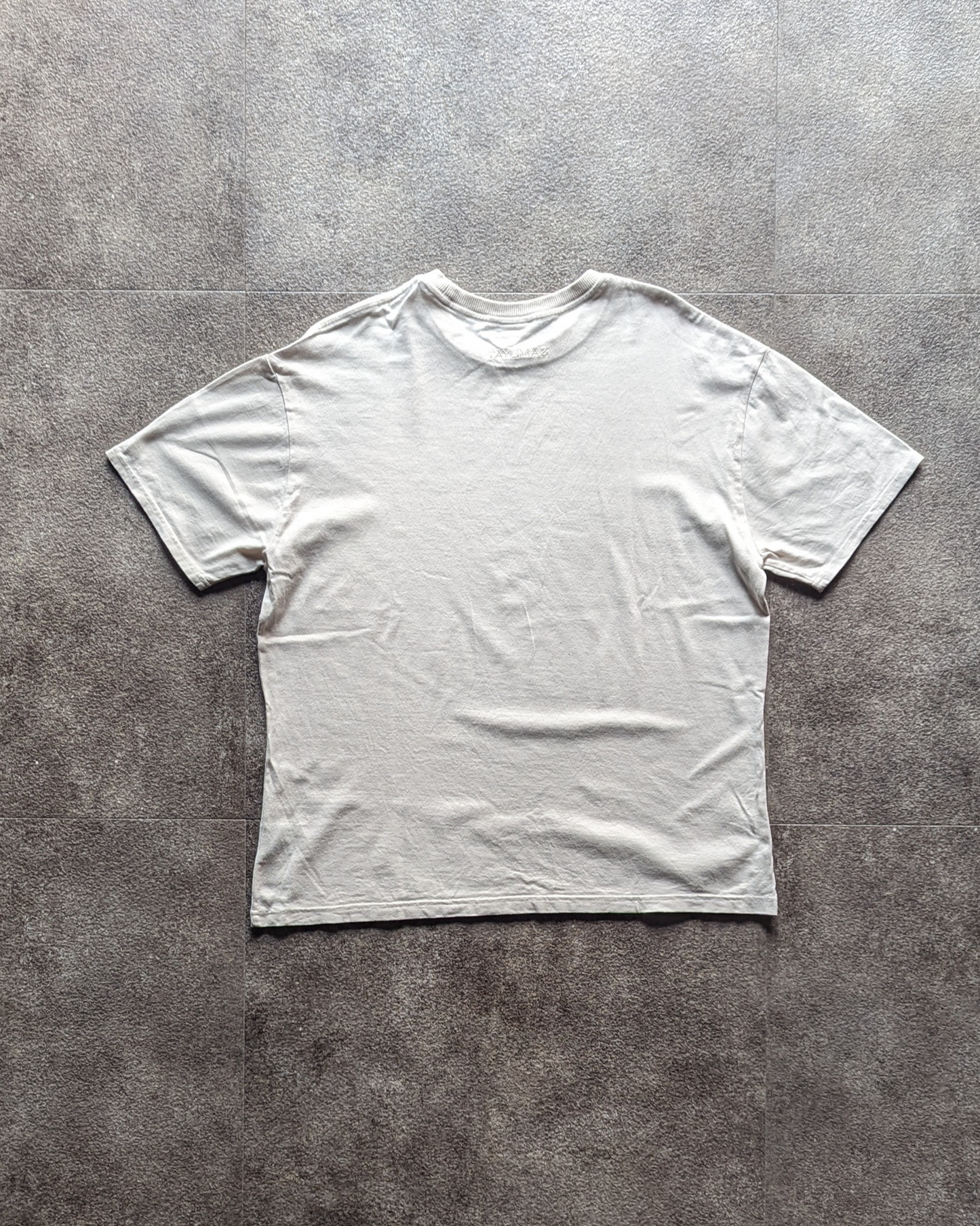 ウォッシュドコットン Tシャツ アイボリーホワイト