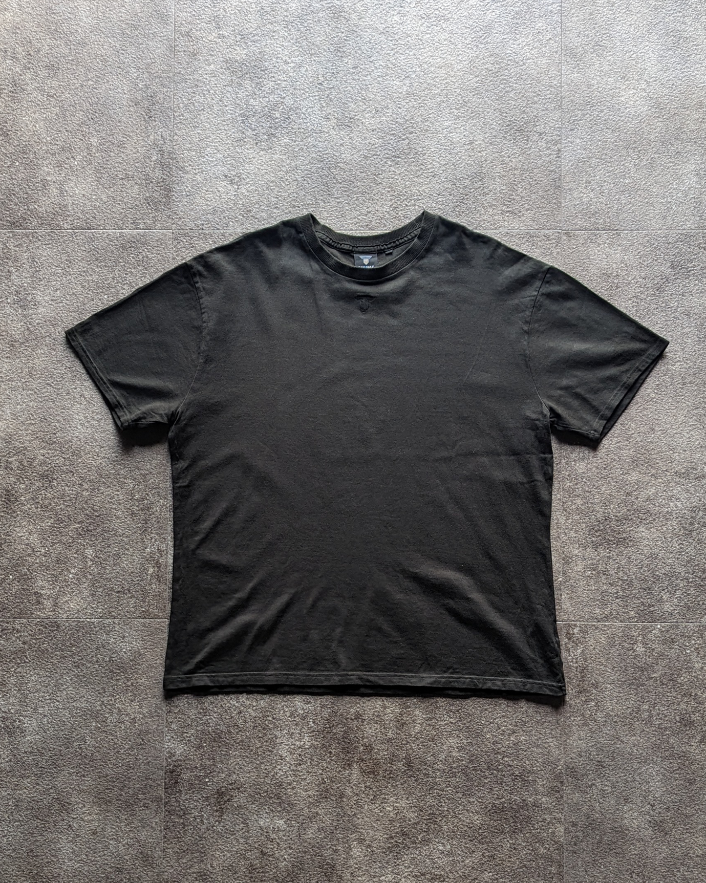 ウォッシュドコットン Tシャツ ブラック