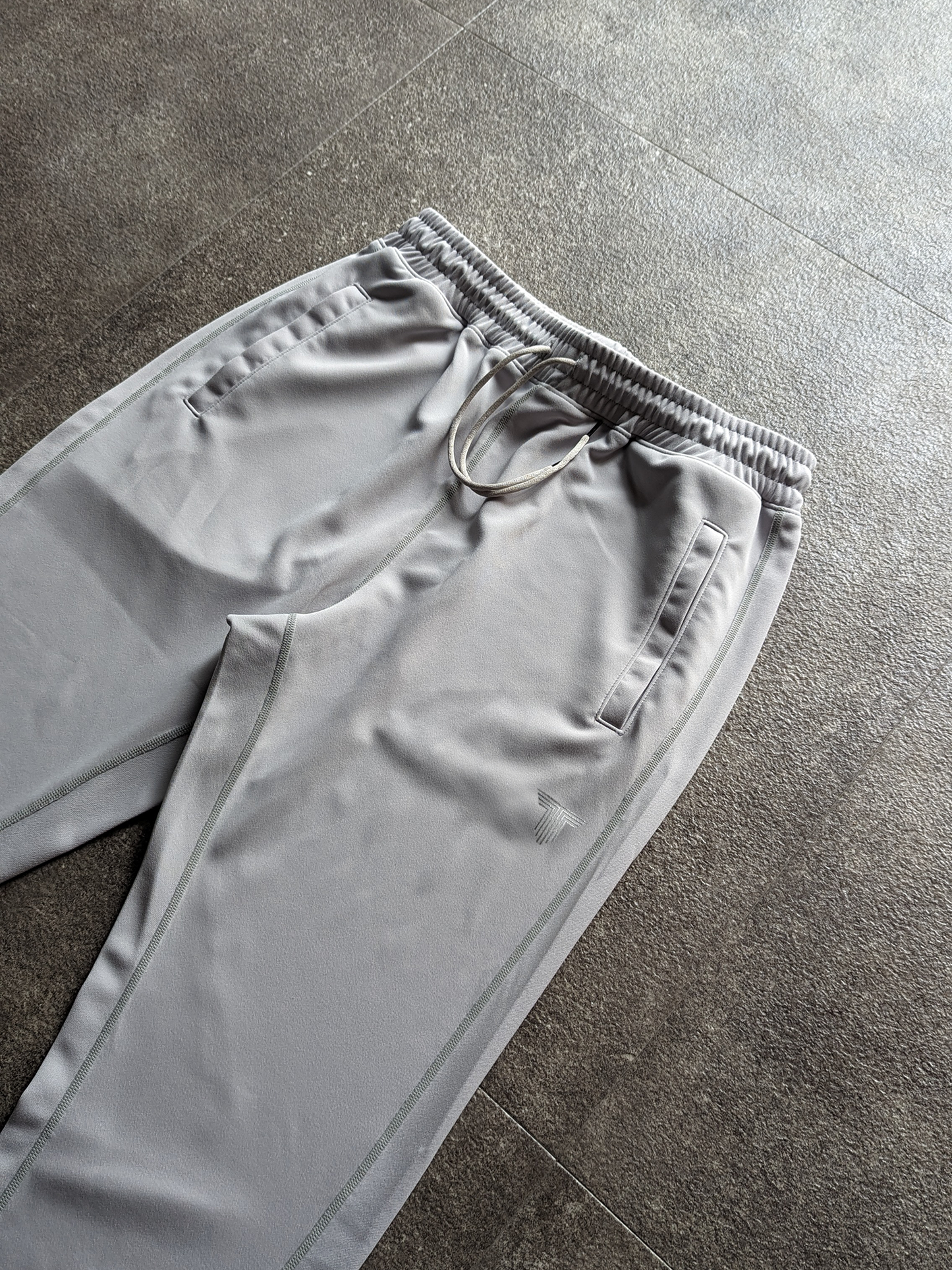 Dry Suiting Long Pants Ice Gray / T Logo