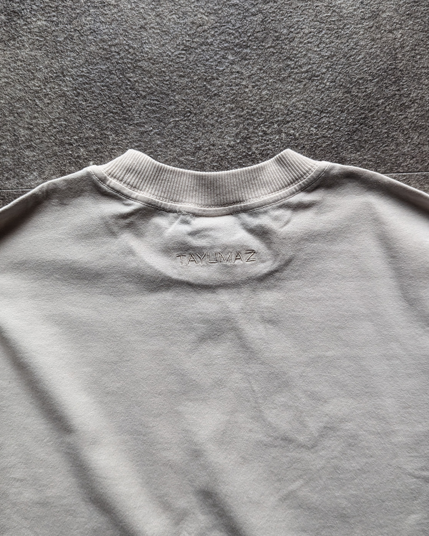 ウォッシュドコットン ロングTシャツ アイボリーホワイト