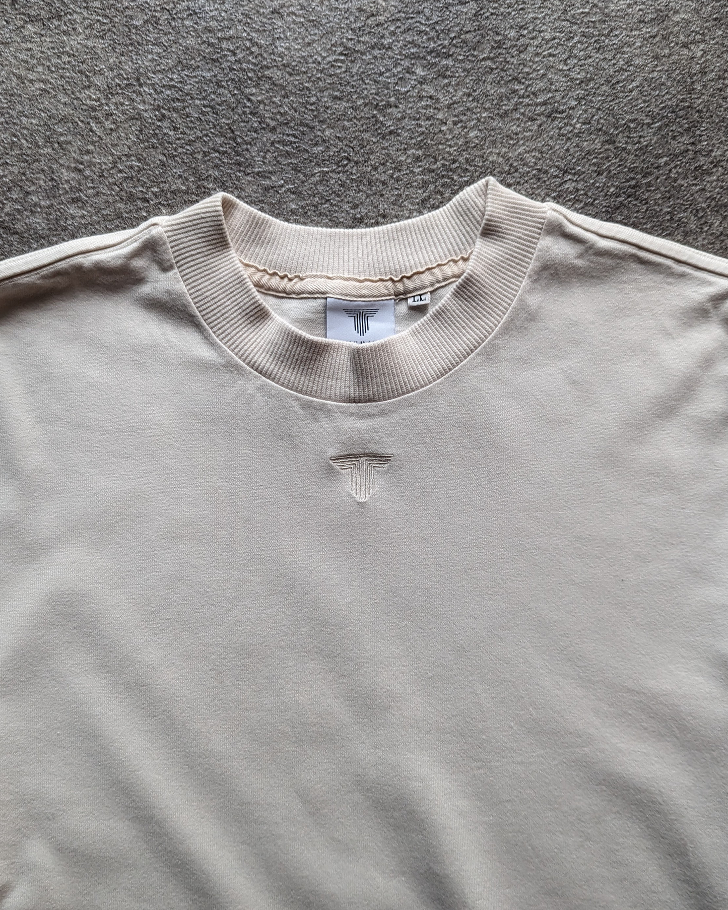 ウォッシュドコットン ロングTシャツ アイボリーホワイト