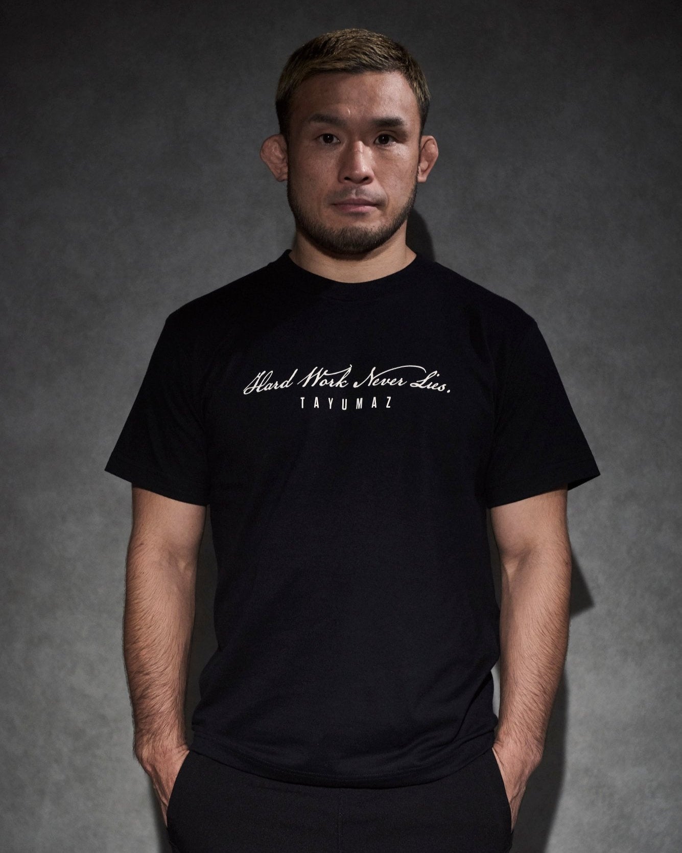 プレミアムコットンTシャツ ウィンド ブラック
