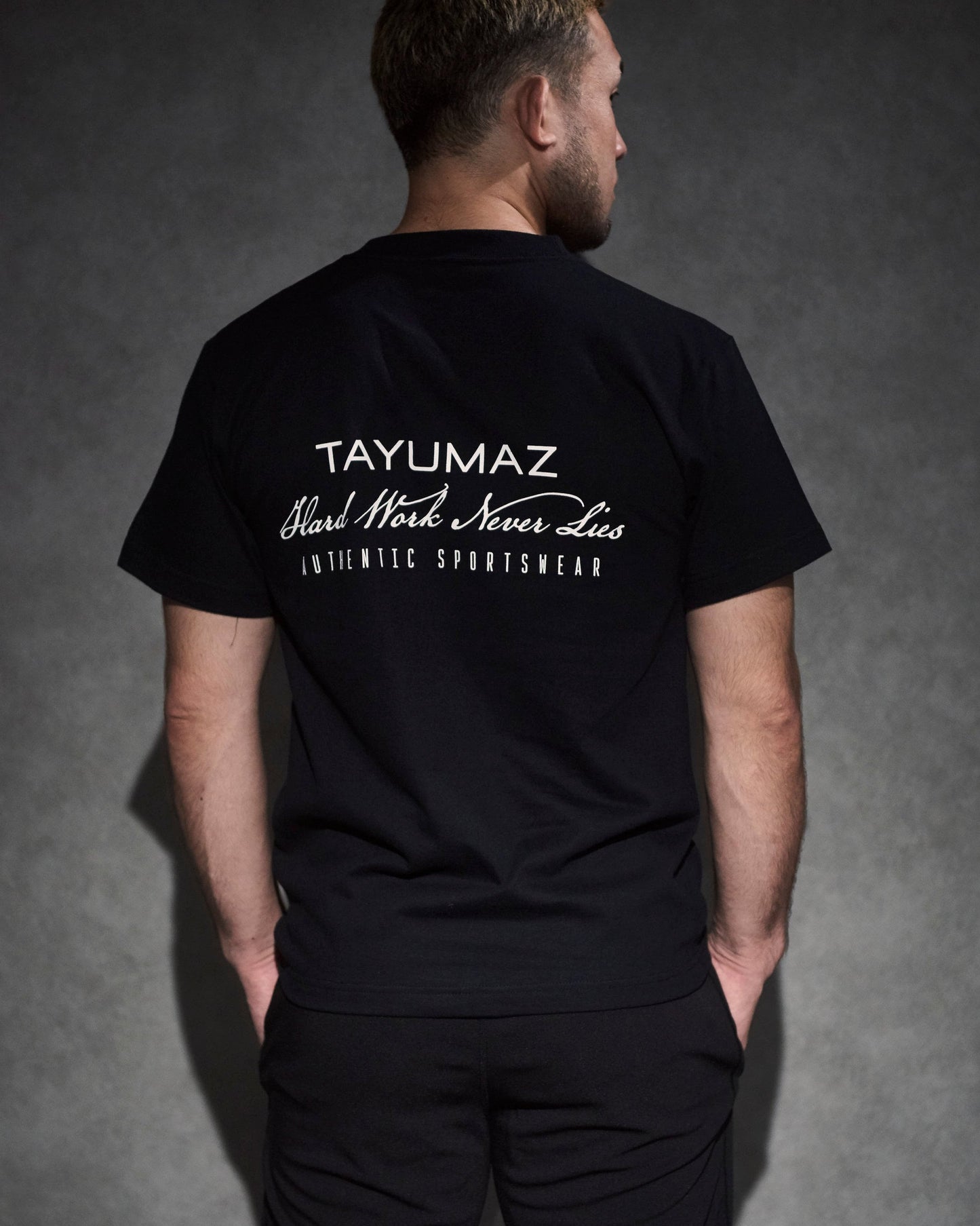 プレミアムコットンTシャツ  オーシャン ブラック