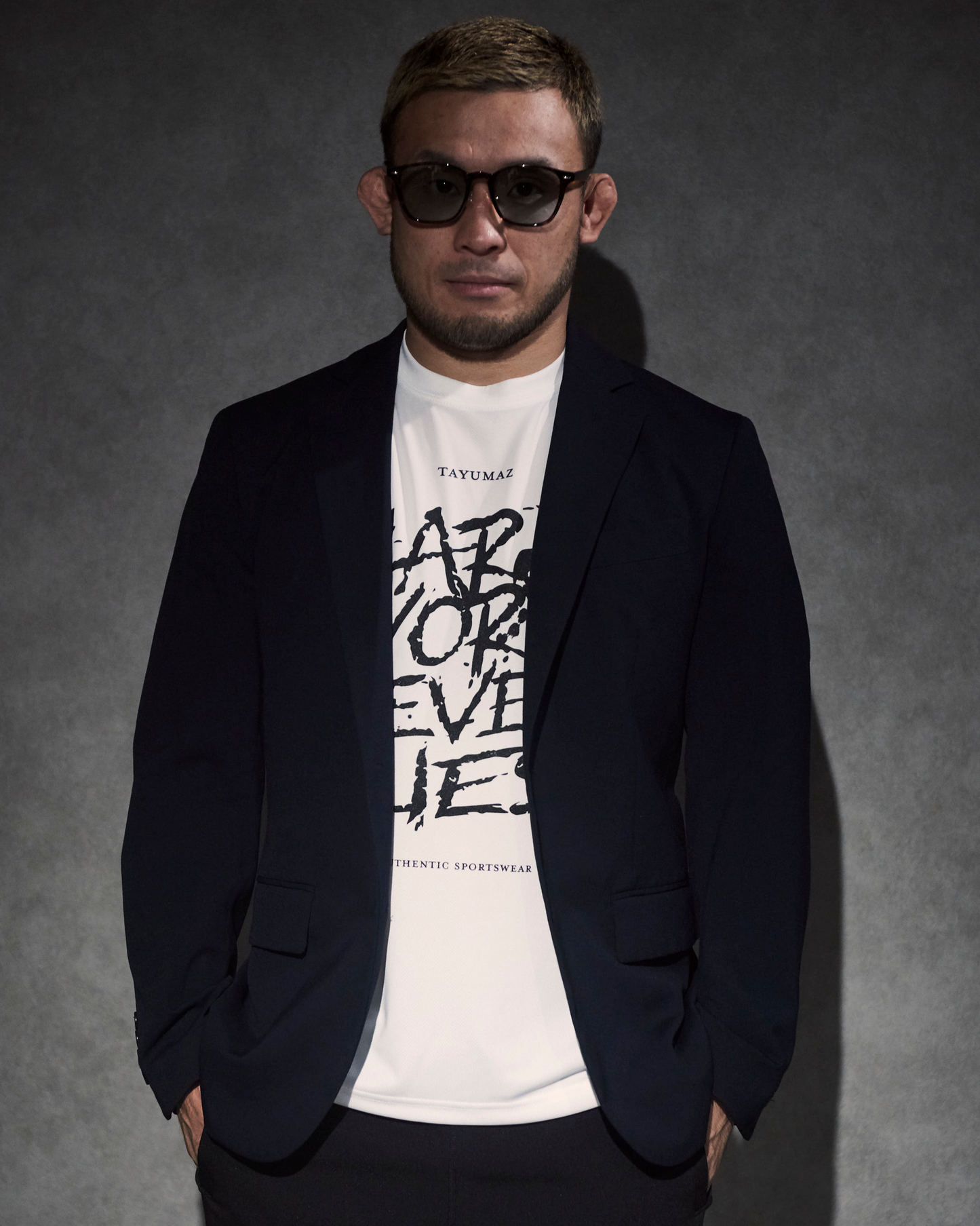 ドライTシャツ スプラッターペイント ホワイト