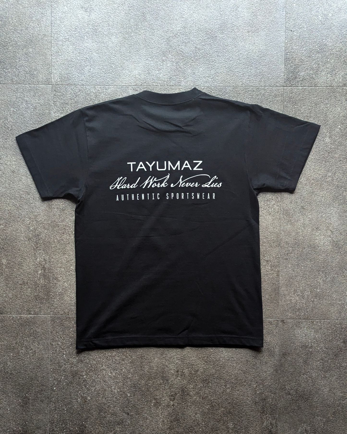 プレミアムコットンTシャツ  オーシャン ブラック