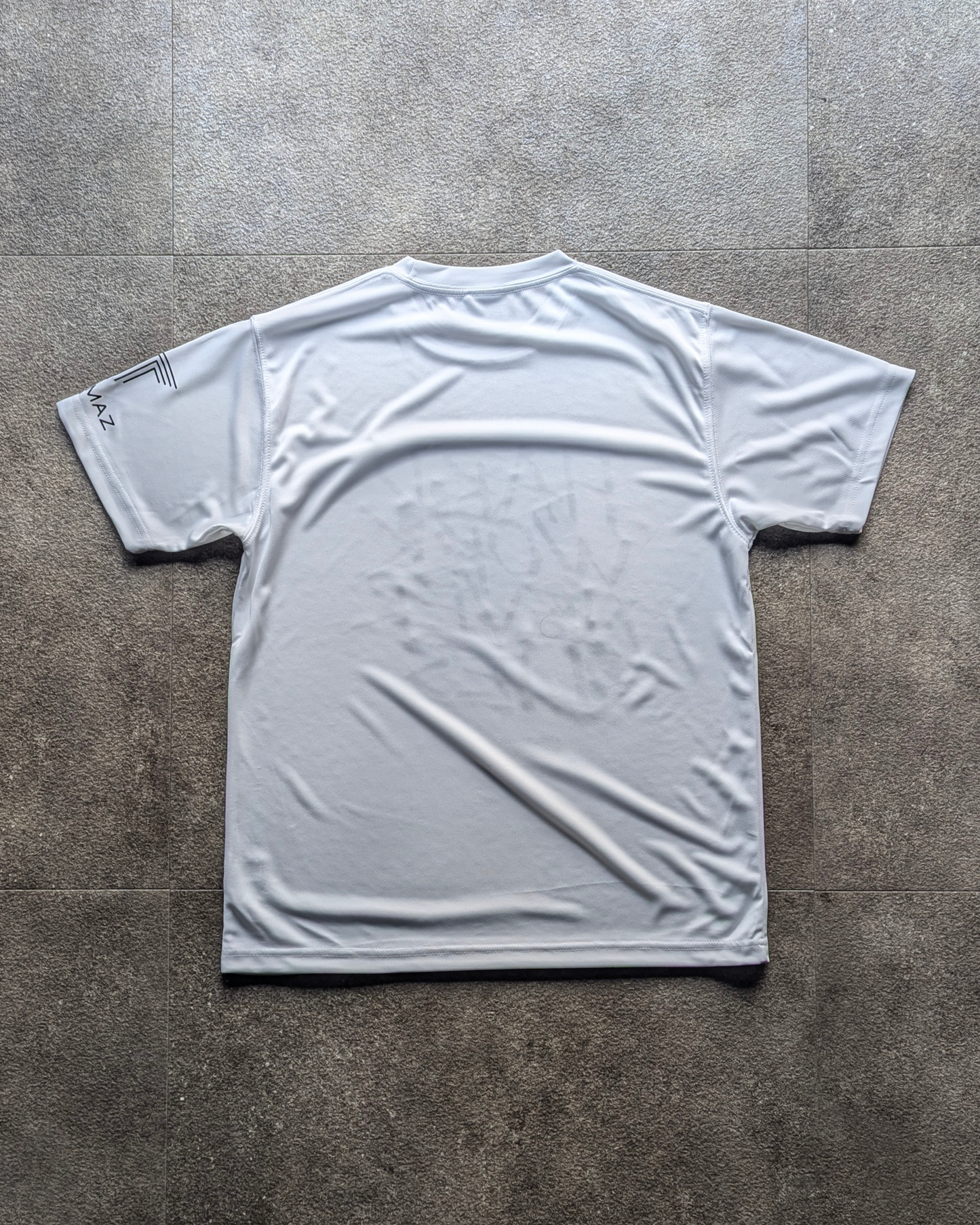 ドライTシャツ スプラッターペイント ホワイト