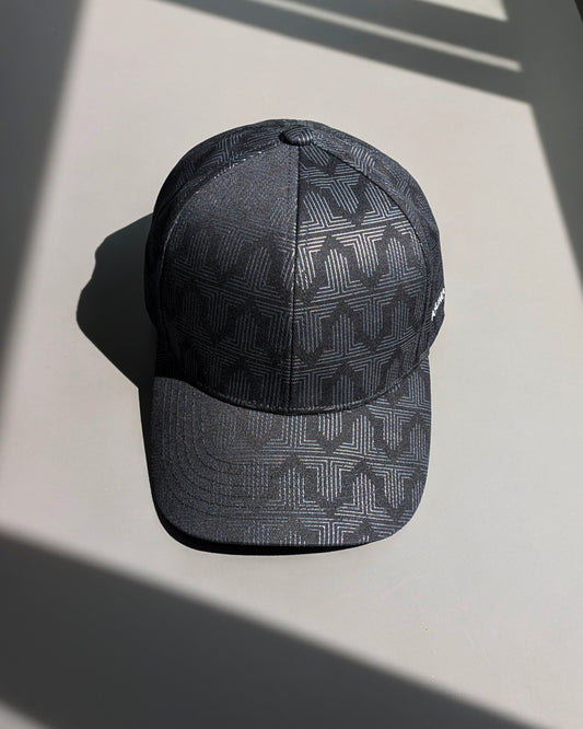 小紋(Komon) Monogram Cap Black