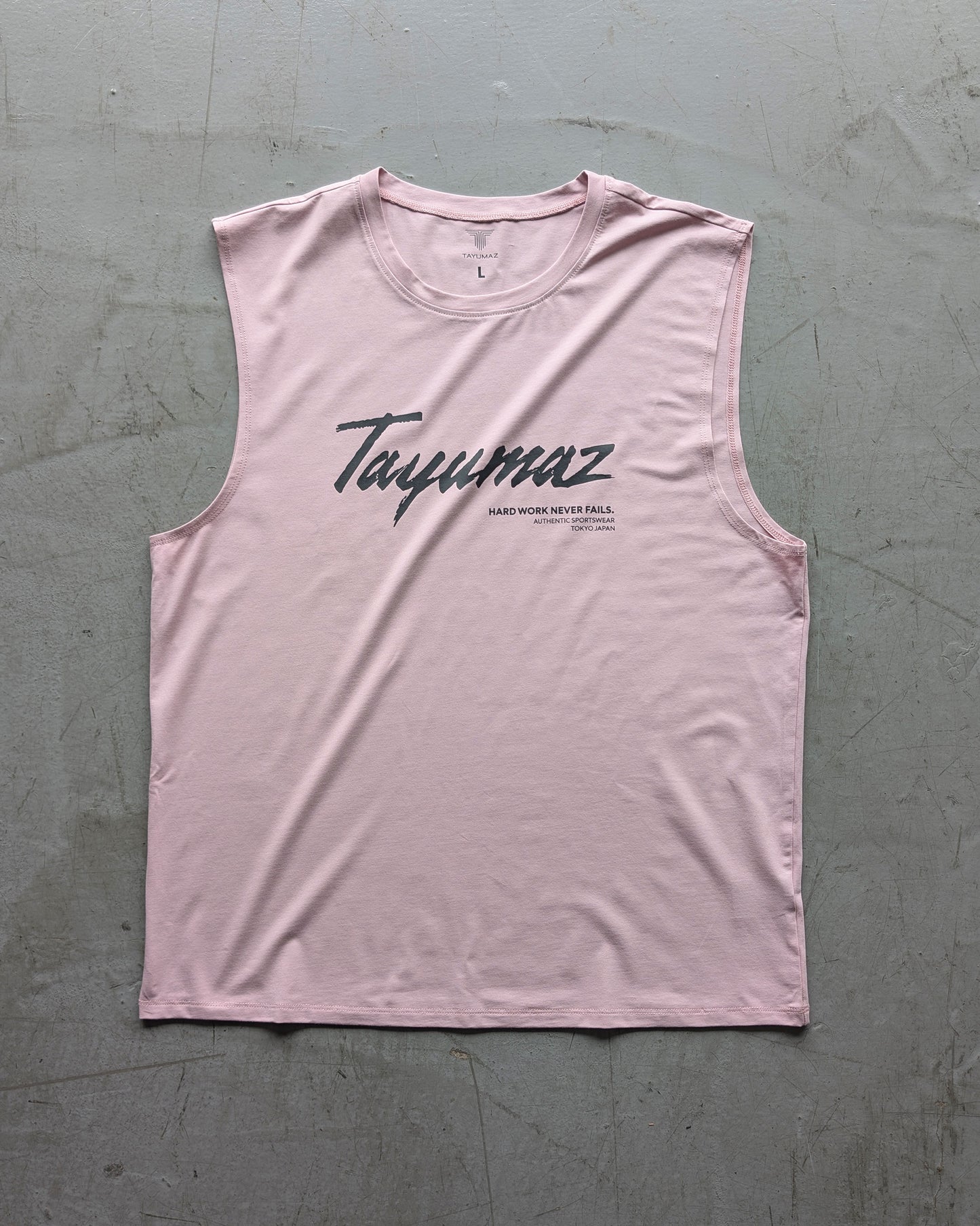 モダールノースリーブシャツ ダスティーサクラ