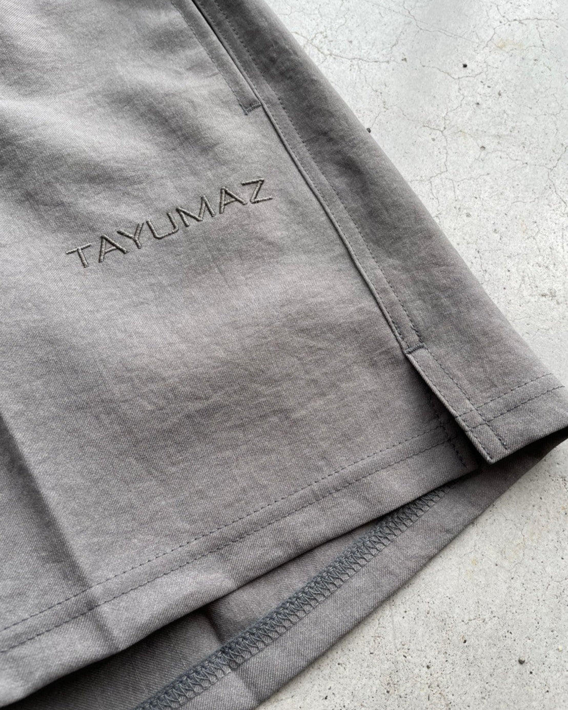 ベーシック ストレッチショートパンツ グレー