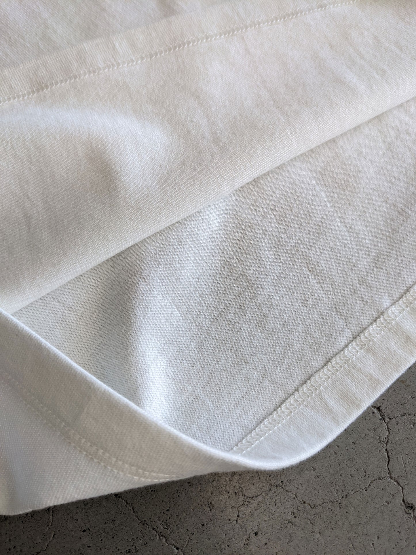 ベーシックコットンTシャツ ホワイト