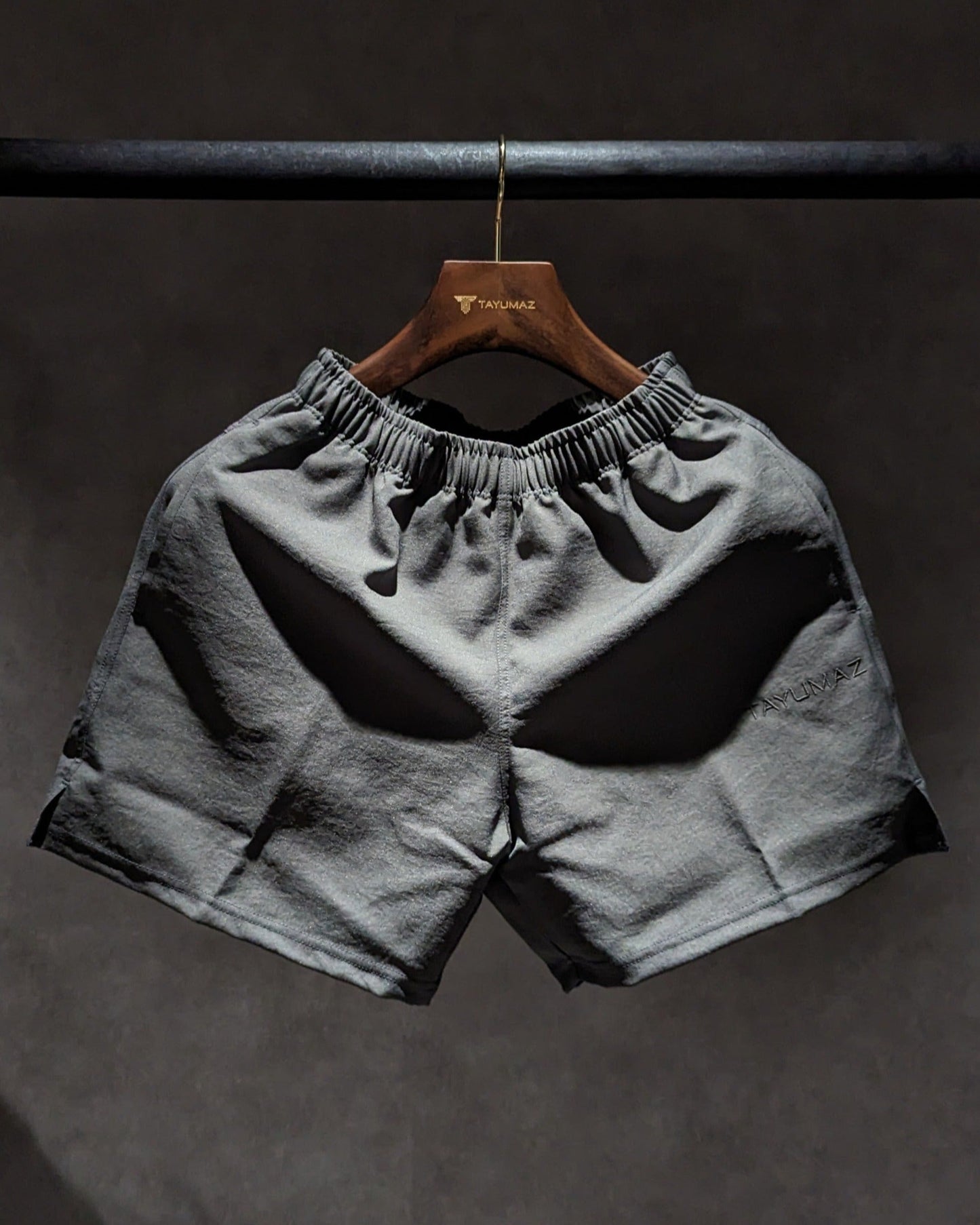 ベーシック ストレッチショートパンツ グレー