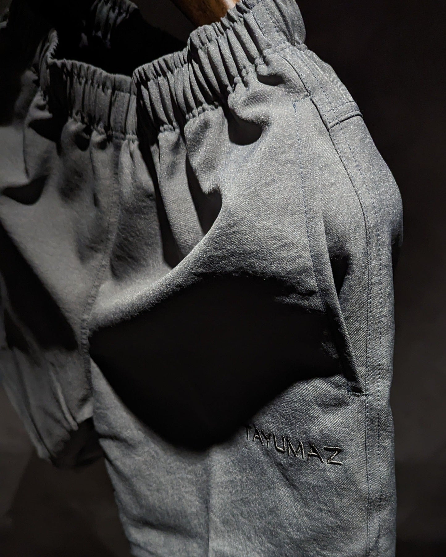 ベーシック ストレッチショートパンツ グレー