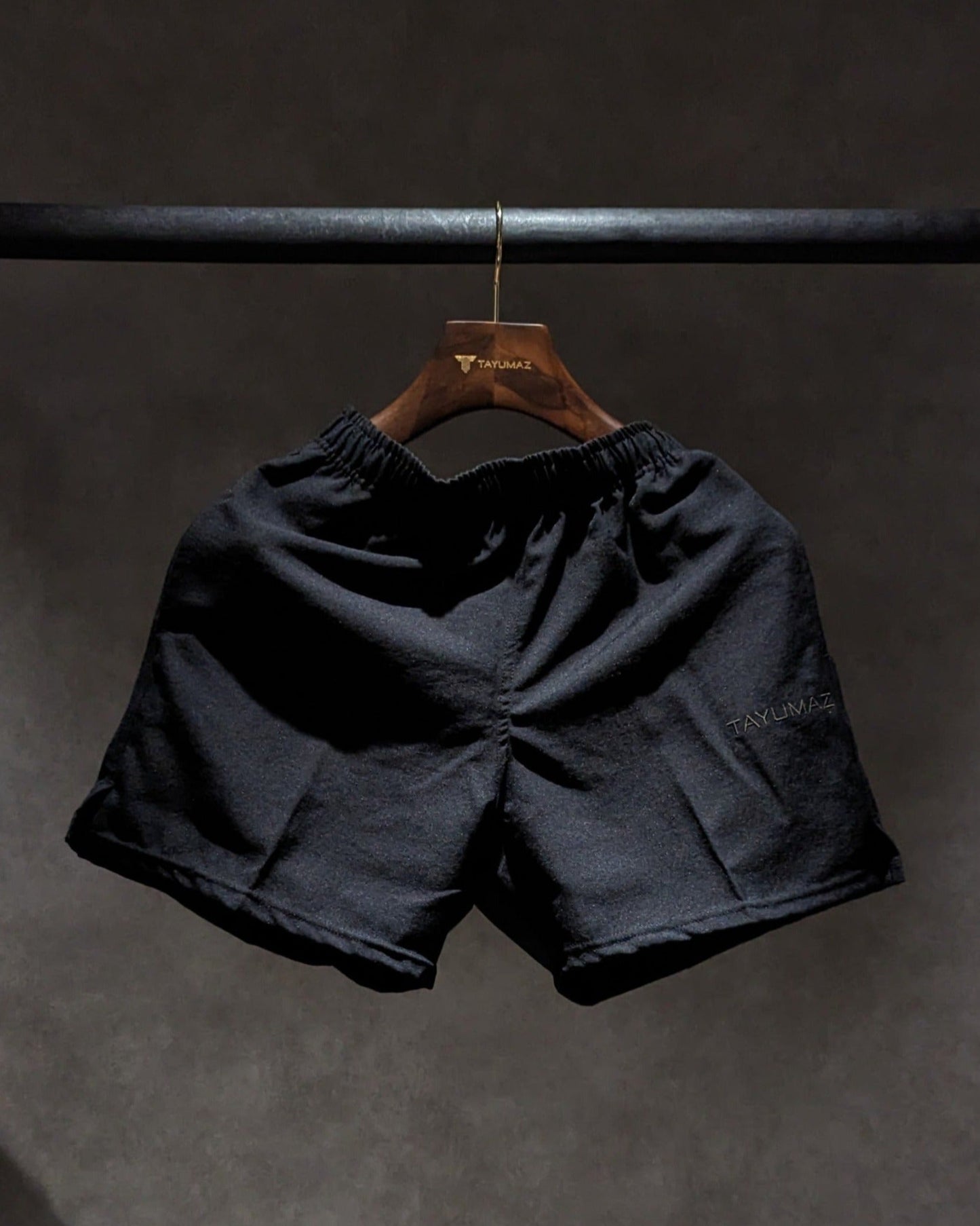 ベーシック ストレッチショートパンツ ブラック