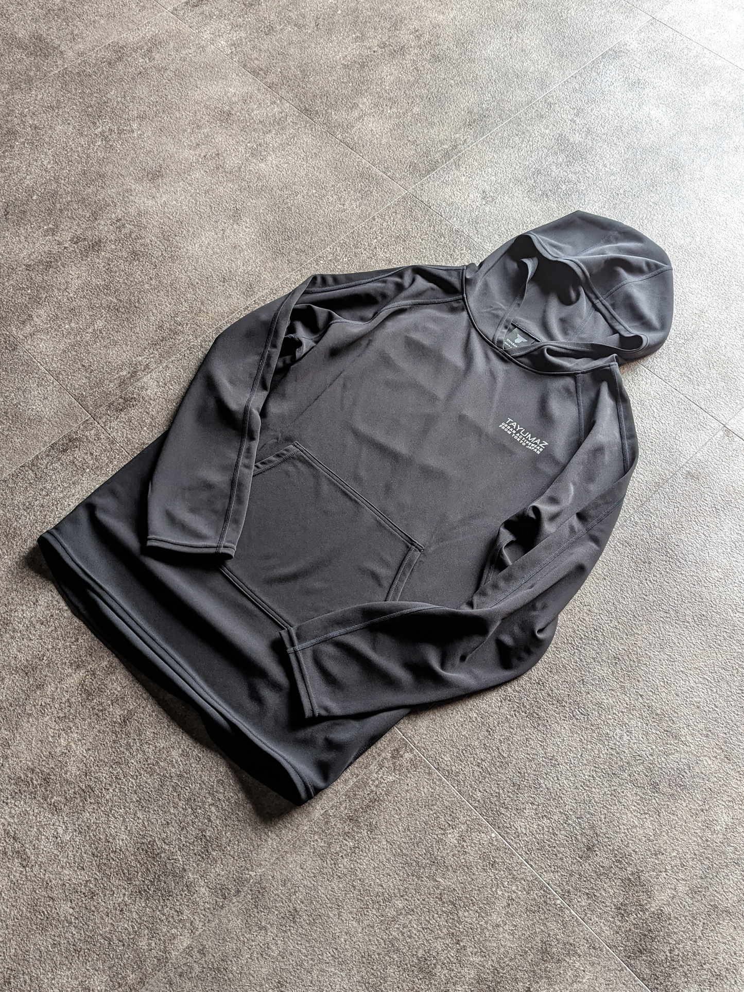 Sweat à capuche Dry Suit Noir / Logo Urbain