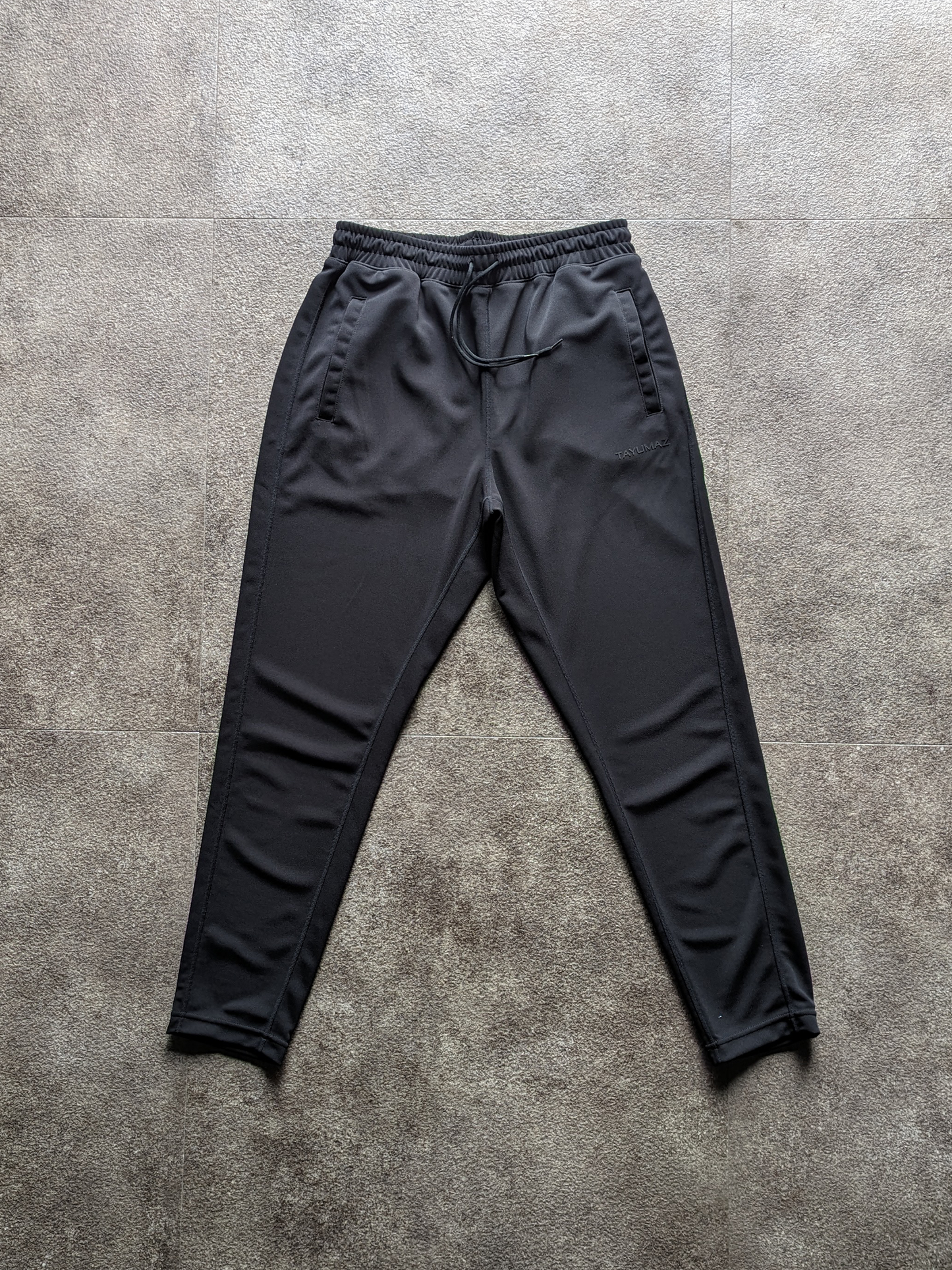 Dry Suiting Long Pants Black / 3D Silicone Logo Black