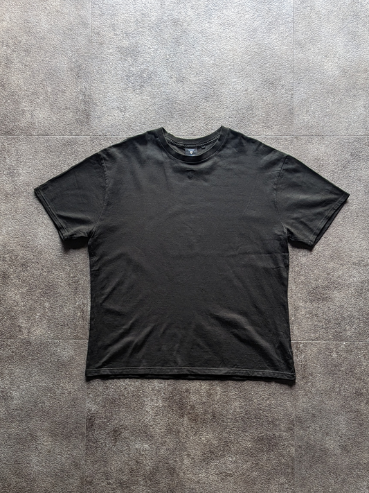 T-shirt en coton lavé noir