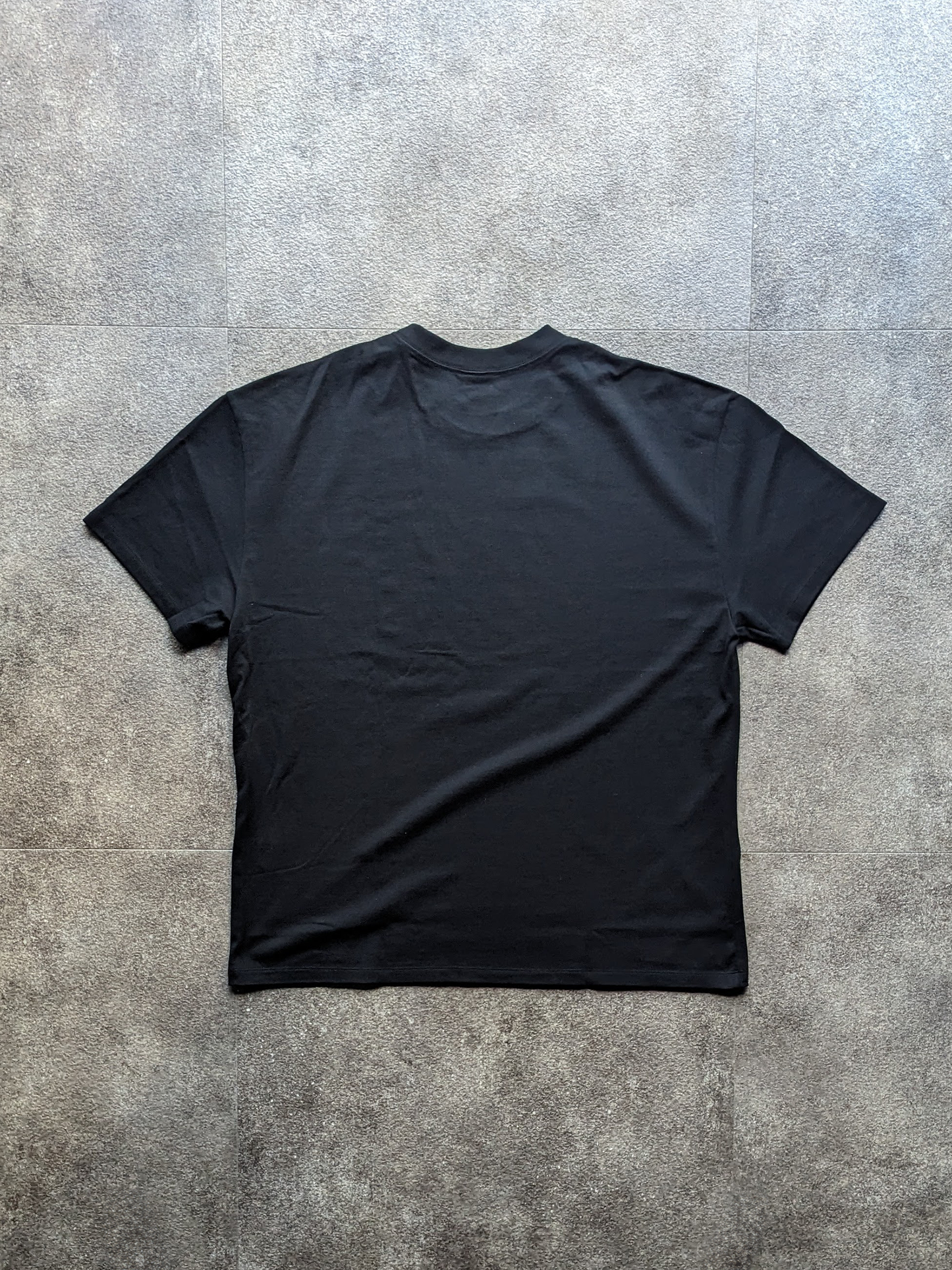 T-shirt basique en coton noir