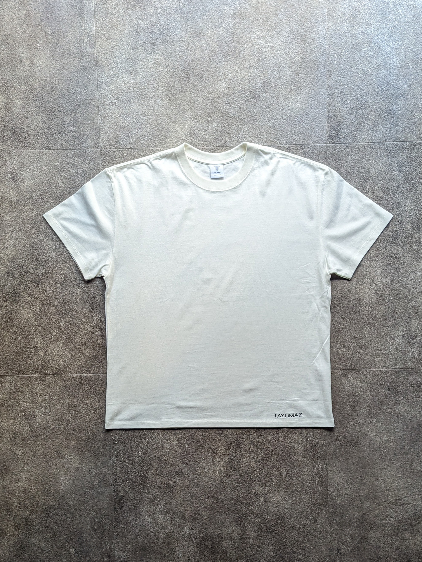 T-shirt basique en coton blanc
