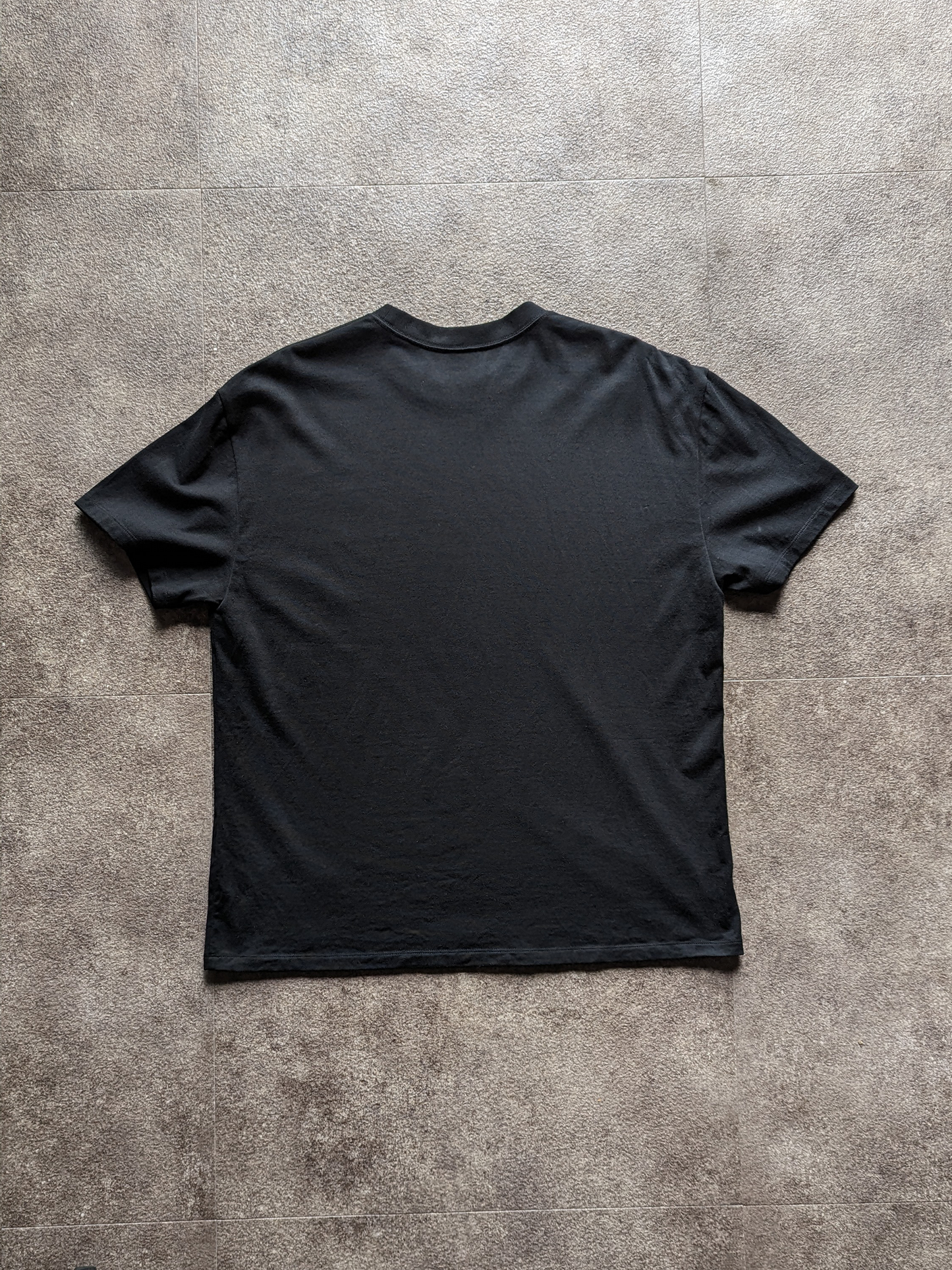 T-shirt basique en coton Noir THE PAIN