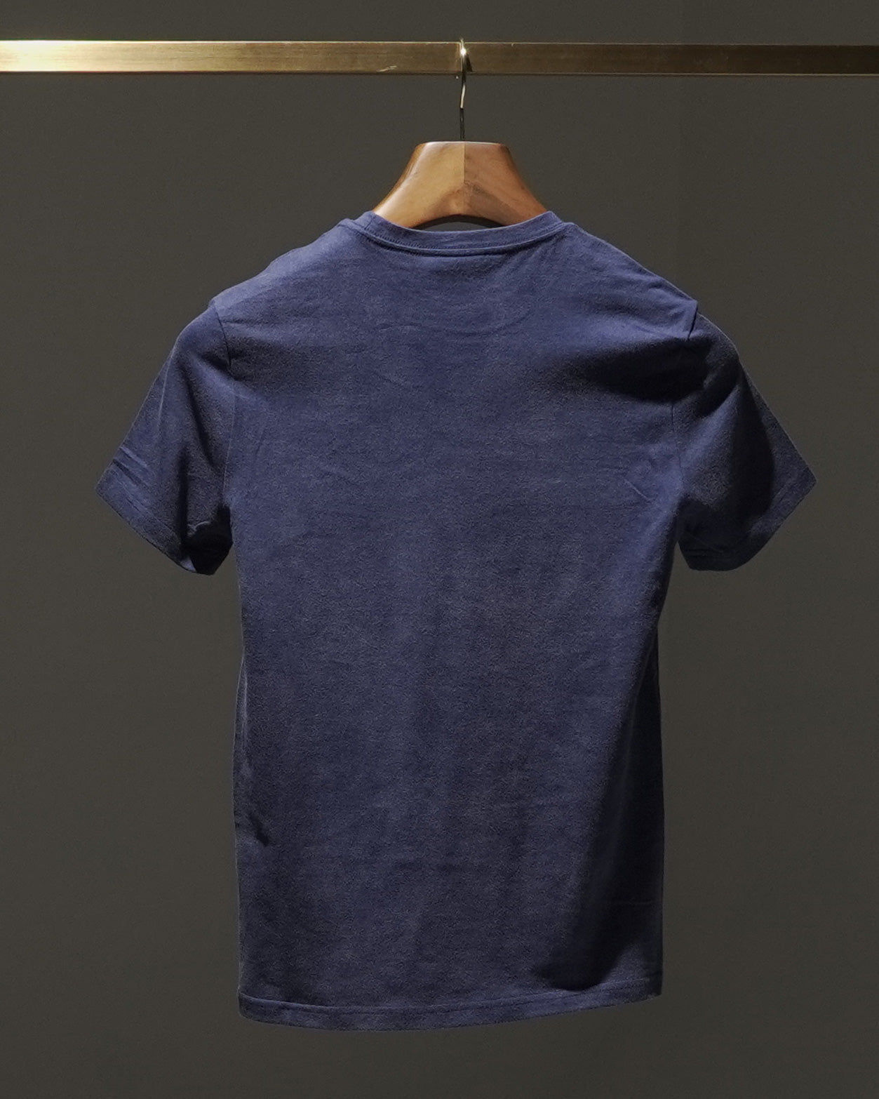 両毛ウォッシュドビンテージTシャツ スリム 紺藍（こんあい）