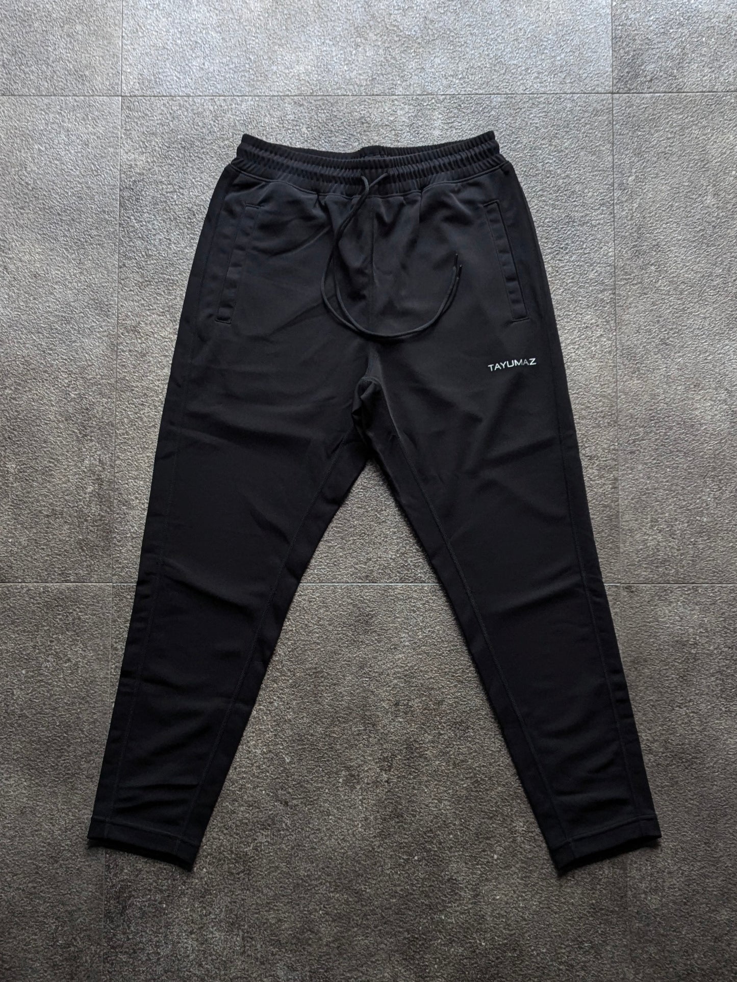 Dry Suiting Long Pants Black / 3D Silicone Logo Black