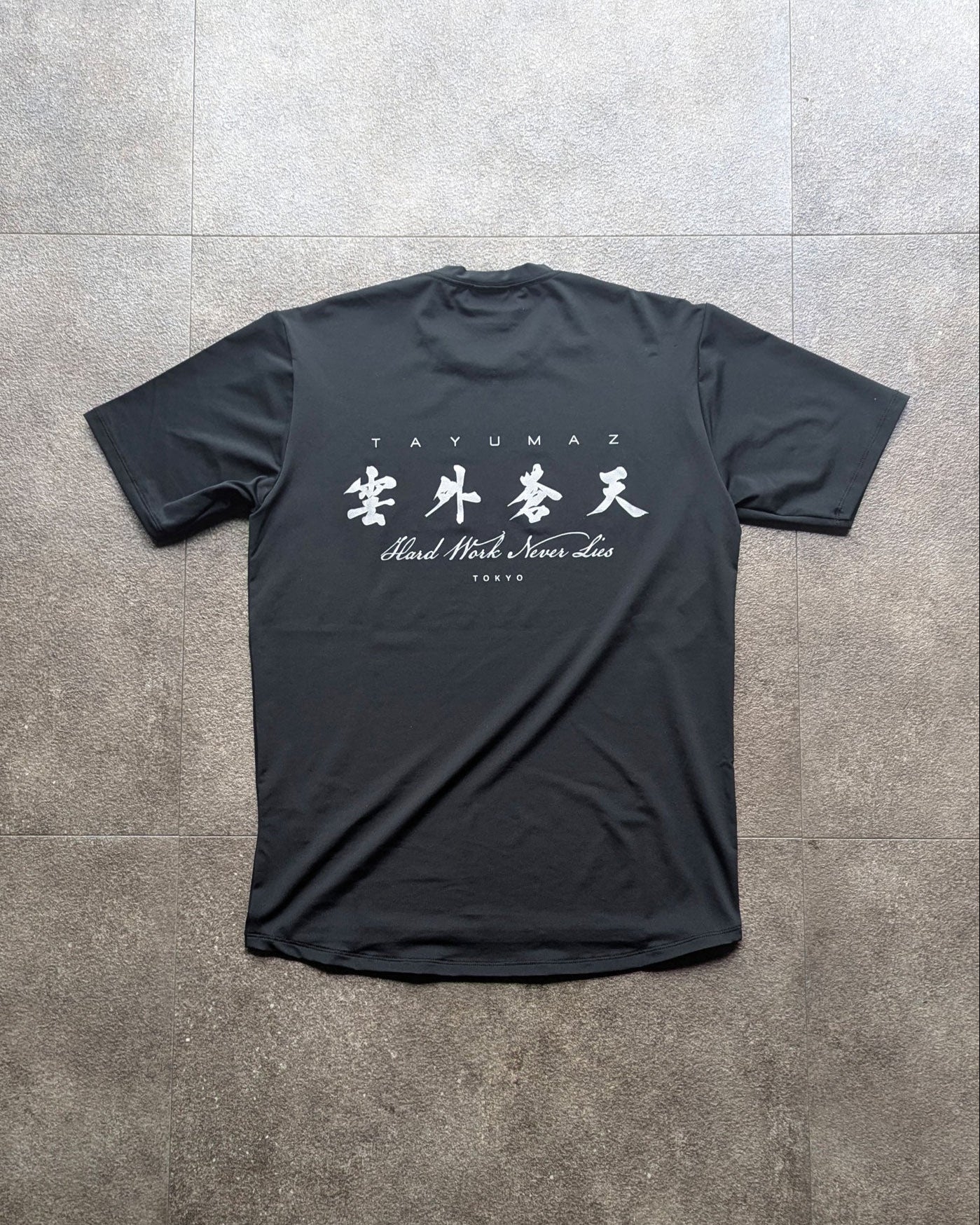 トレーニングTシャツ 銀墨(Ginboku)１