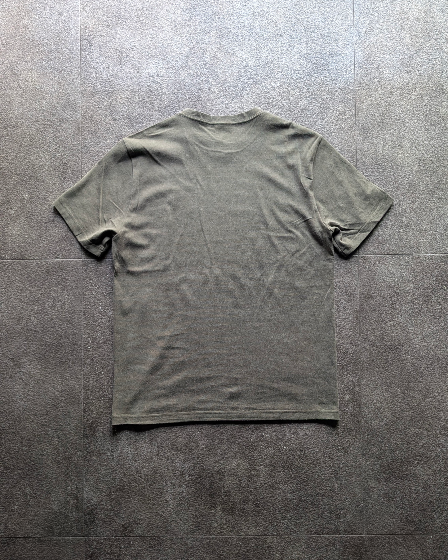 Washed Double-Milled T-shirt Slim - Green