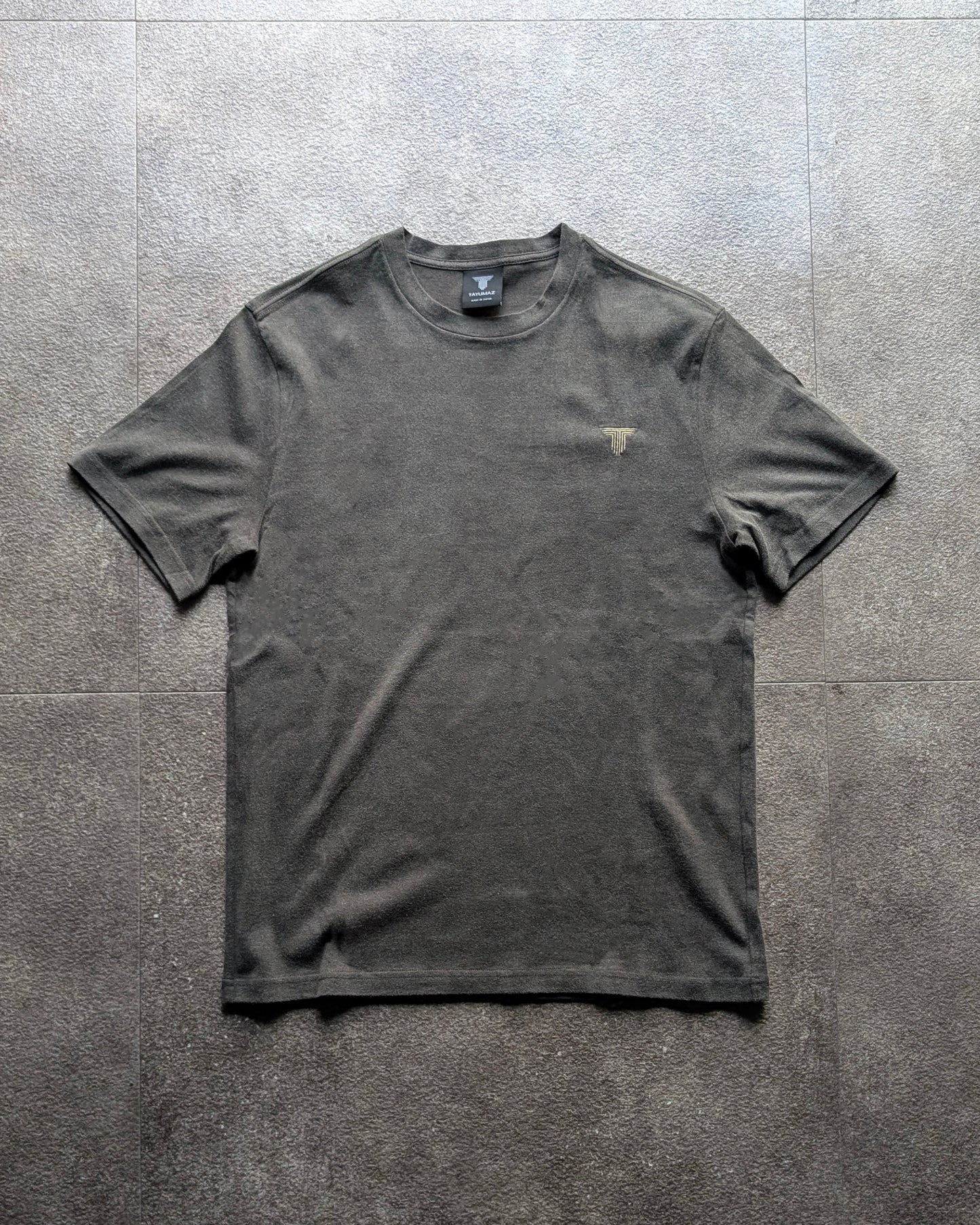 Washed Ryomo Slim T-shirt - Black