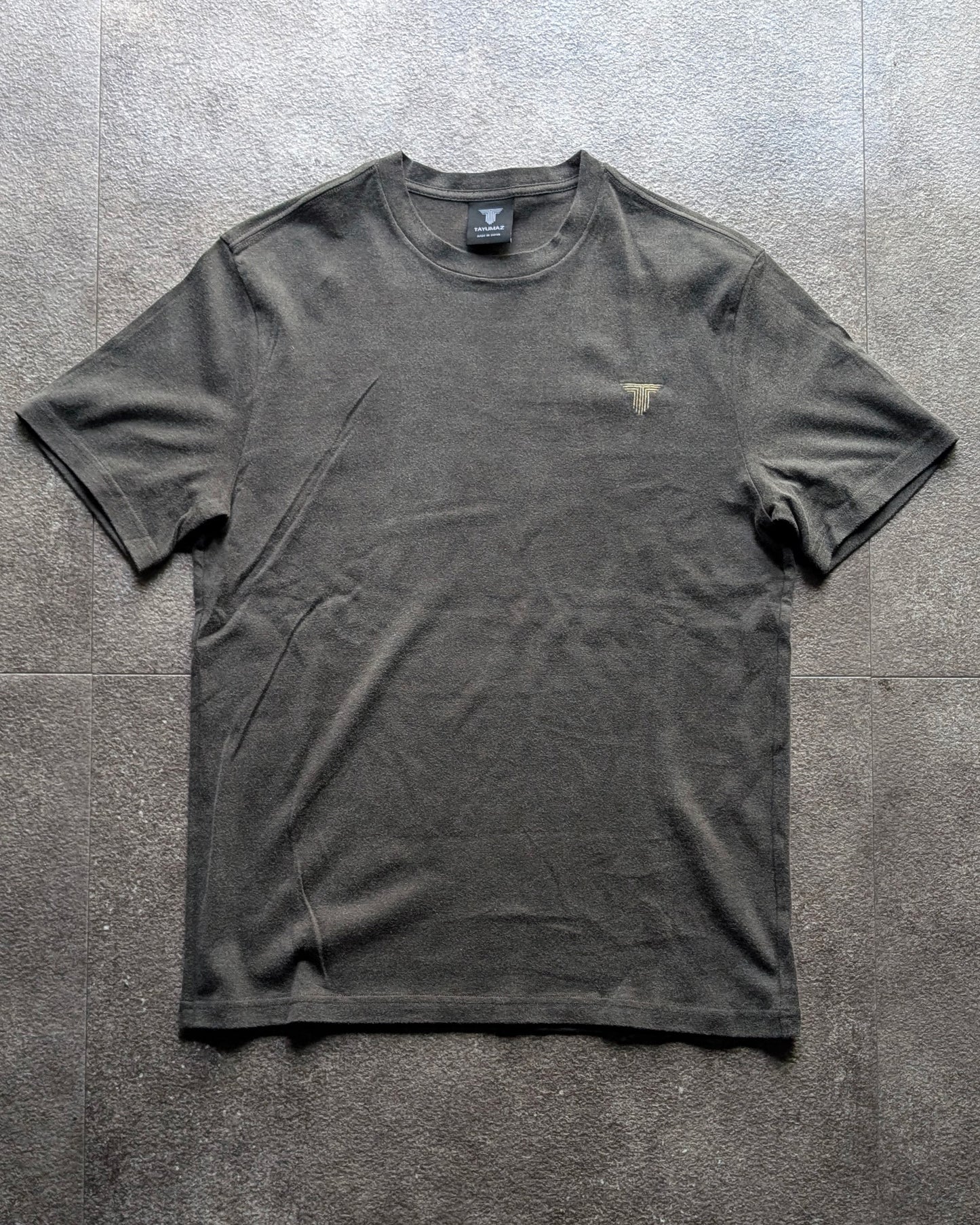 Washed Ryomo Slim T-shirt - Black