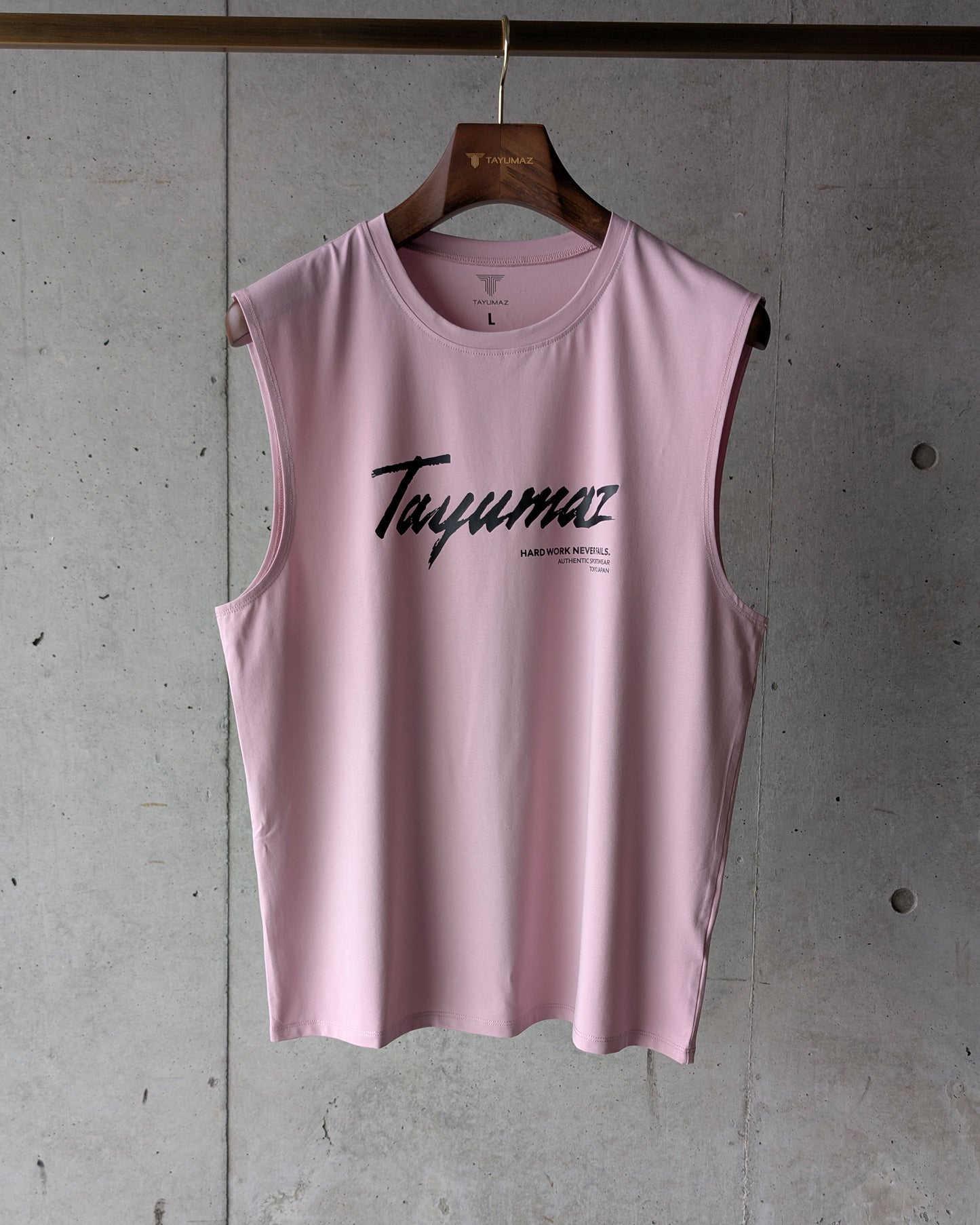 モダールノースリーブシャツ ダスティーサクラ