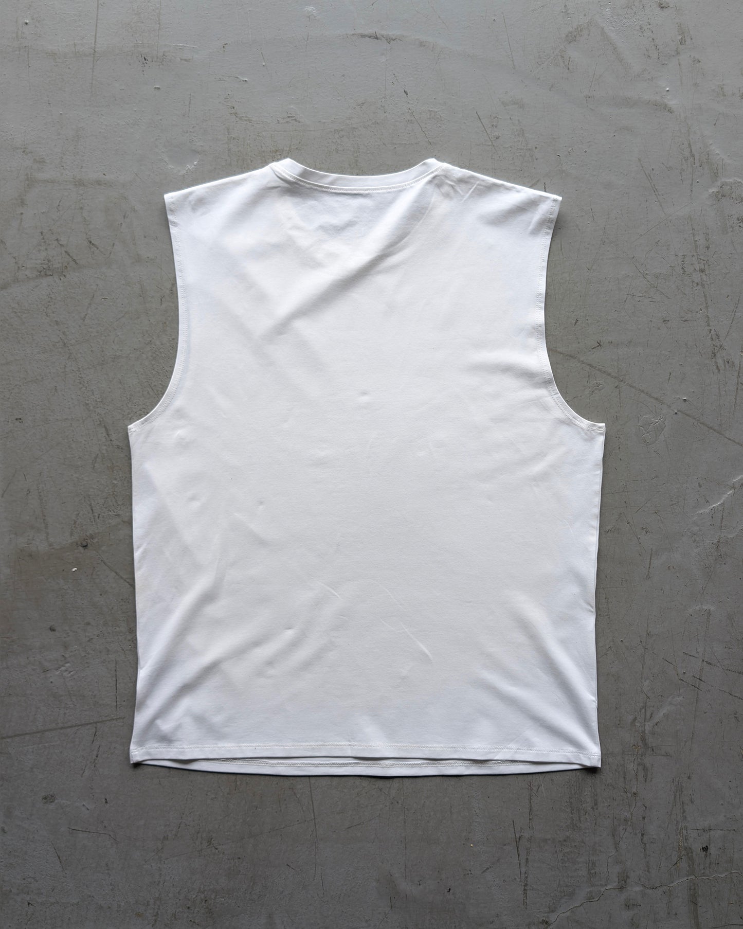 モダールノースリーブシャツ ホワイト